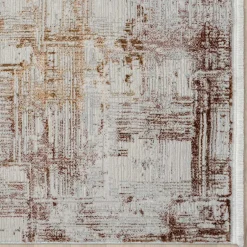 Wohnen Weicher Kurzflor Teppich mit Vintage Optik - Stick