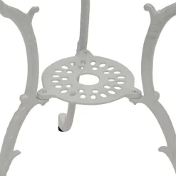 Weiße Gartenmöbel aus Metall Aluminium - Leano (dreiteilig)^Wohnen Best