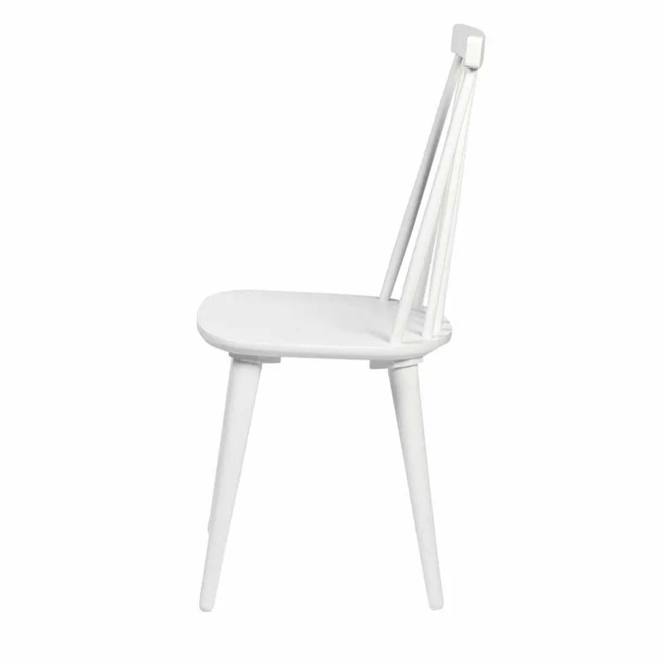 Weiße Holzstühle aus Massivholz - Valtoma (4er Set)^Wohnen Hot