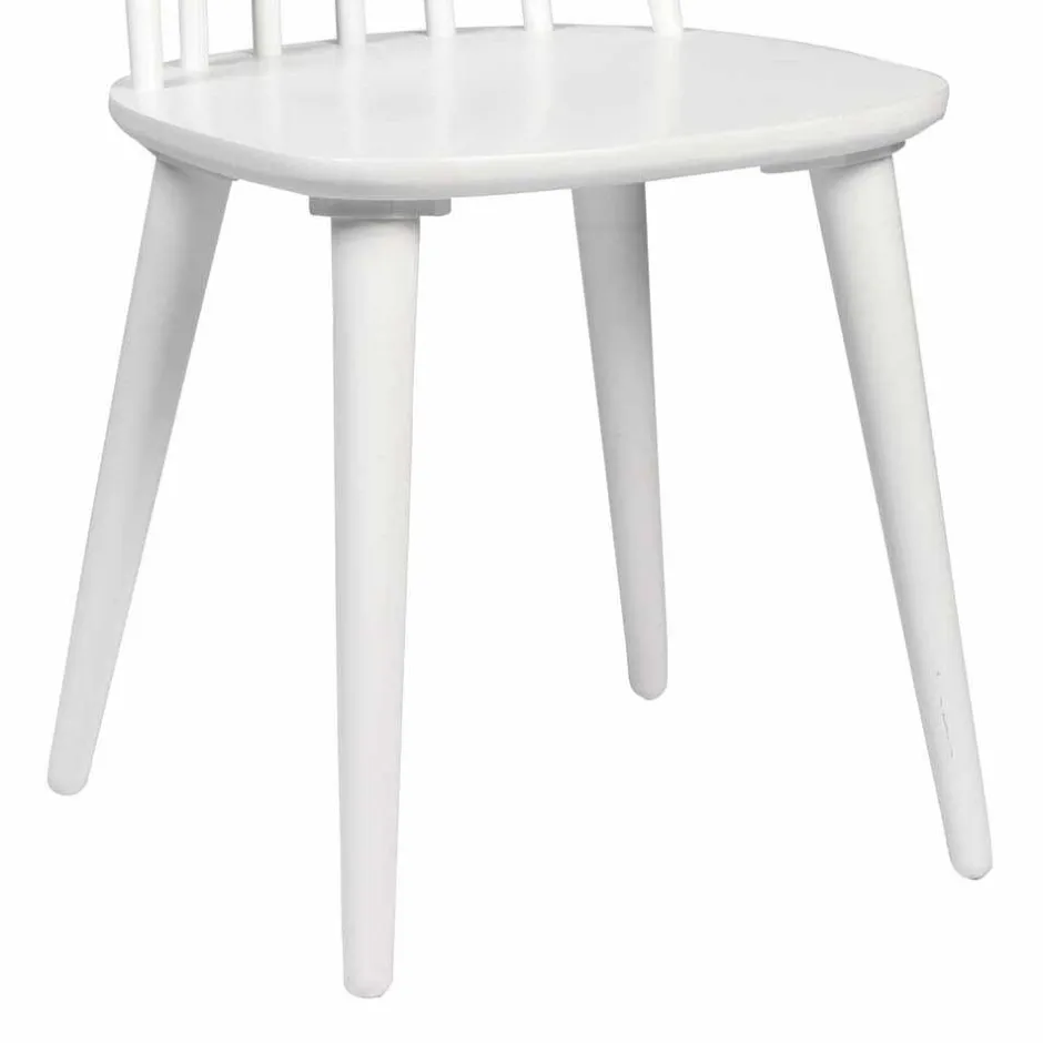 Weiße Holzstühle aus Massivholz - Valtoma (4er Set)^Wohnen Hot