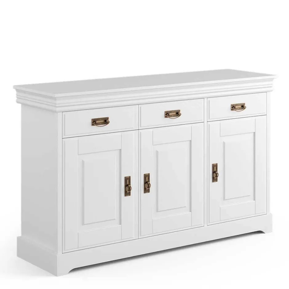 Weiße Kombi-Kommode im Landhausstil - Presto^Wohnen Best