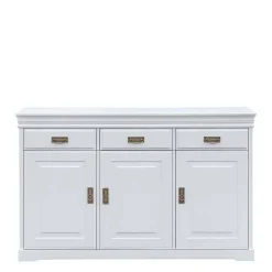 Weiße Kombi-Kommode im Landhausstil - Presto^Wohnen Best