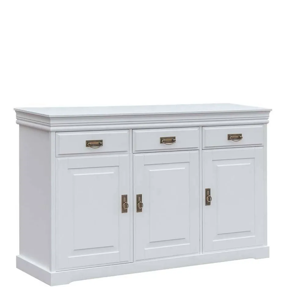 Weiße Kombi-Kommode im Landhausstil - Presto^Wohnen Best