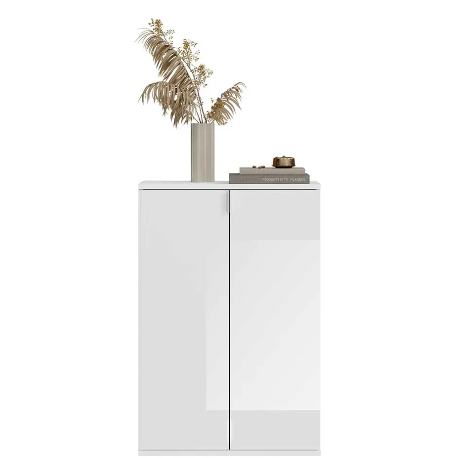 Wohnen Weiße Kommode 5-türig - Ejulia (dreiteilig)