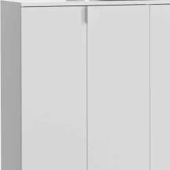 Wohnen Weiße Kommode 5-türig - Ejulia (dreiteilig)