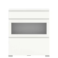 Wohnen Weiße Schuhkommode mit Schublade & Schuhklappe - Dany