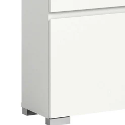 Wohnen Weiße Schuhkommode mit Schublade & Schuhklappe - Dany