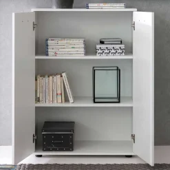 Weiße Türen Kommode 104 cm hoch - Luan^Wohnen New