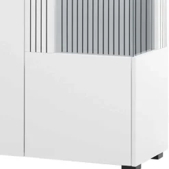 Wohnen Weiße Wohnzimmerschränke & Wandboard im Set - Dualkos (vierteilig)