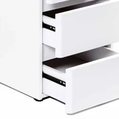 Weißer Computer-Schreibtisch Aragon mit viel Stauraum^Wohnen Online