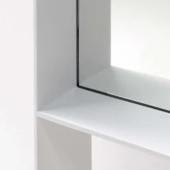 Wohnen Weißer Ganzkörperspiegel 60x190x8 cm - Kalinca