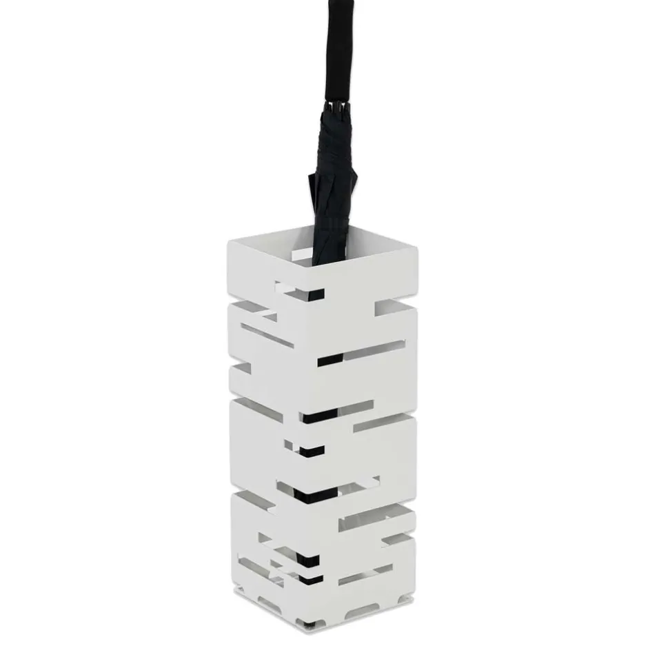Wohnen Weißer Schirmständer in modernem Design - Arne