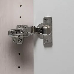 Wohnen Weißer Schlafzimmerschrank 4-türig & 3 Schubladen - Flinn I