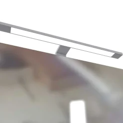 Wohnen Weißer Spiegelschrank 1-türig - Enwicos