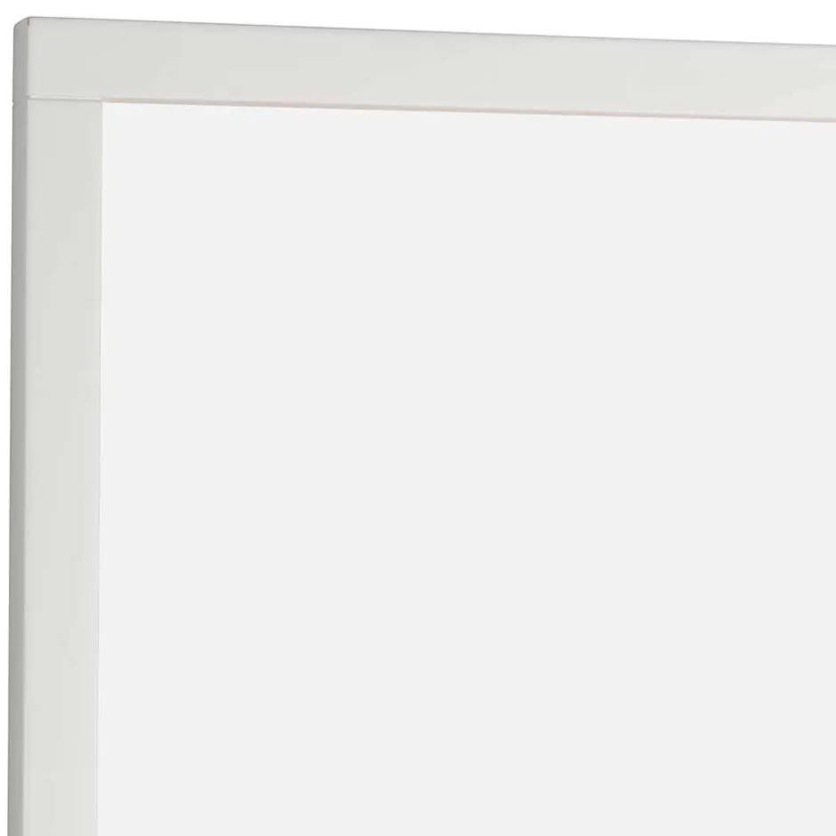 Weißer Wandspiegel rechteckig - Gorfu^Wohnen Online
