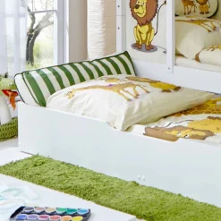 Weißes Ausziehbett Morios für Freunde^Wohnen Discount