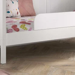 Kinder Wohnen Weißes Hausbett dreiseitig geschlossen - Grandory