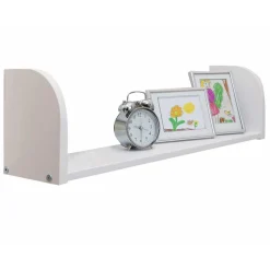 Kinder Wohnen Weißes Hochbett in 90x200 oder 140x200 - Kerfa