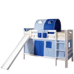 Weißes Holz Stockbett mit Rutsche - Niova^Wohnen Hot