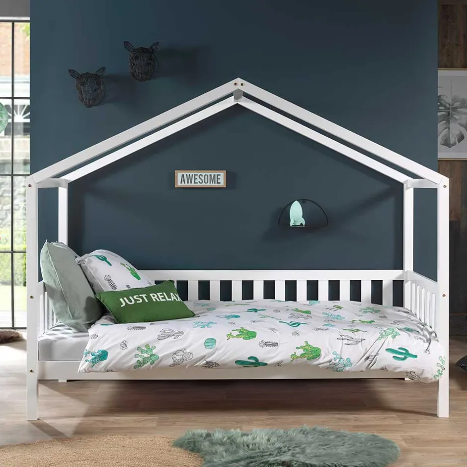 Weißes Kinderzimmer Himmelbett Haus Design - Zutana^Wohnen Sale