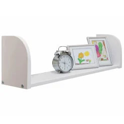 Kinder Wohnen Weißes Rutsche Hochbett mit Turm & Tunnel - Tanko