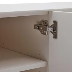 Weißes Sideboard in halboffenem Design - Dresconio^Wohnen New