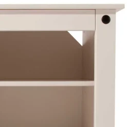 Weißes TV Board im Landhaus Design - Segrino^Wohnen