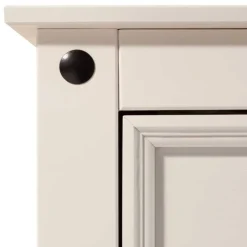 Weißes TV Board im Landhaus Design - Segrino^Wohnen