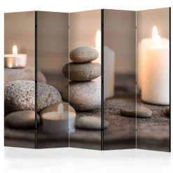 Wohnen Wellness Wohnraum Trennwand mit Foto - Evilla