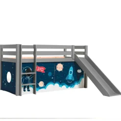 Weltraum Spielbett mit Rutsche - Kullara^Wohnen Clearance
