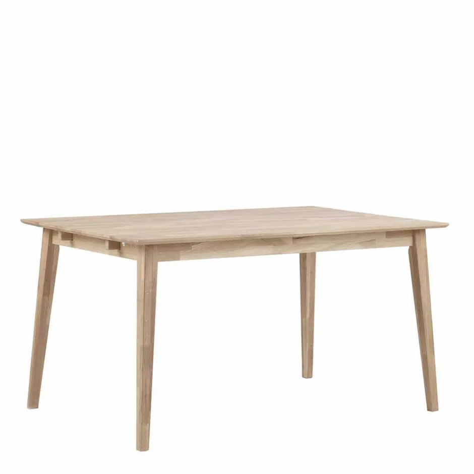 White Wash Esstischgruppe aus Eiche - Pessoa (fünfteilig)^Wohnen Best