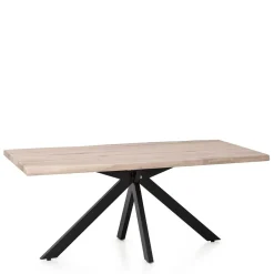 White Wash Esszimmertisch mit Baumkante - Wieza^Wohnen Outlet