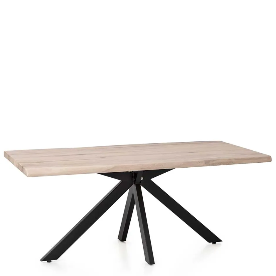 White Wash Esszimmertisch mit Baumkante - Wieza^Wohnen Outlet