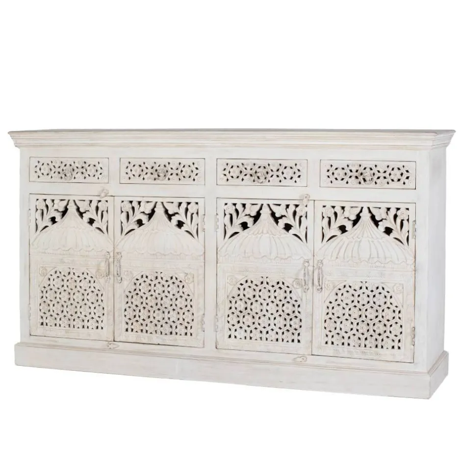 White Wash Sideboard im orientalischen Stil - Capo^Wohnen Hot
