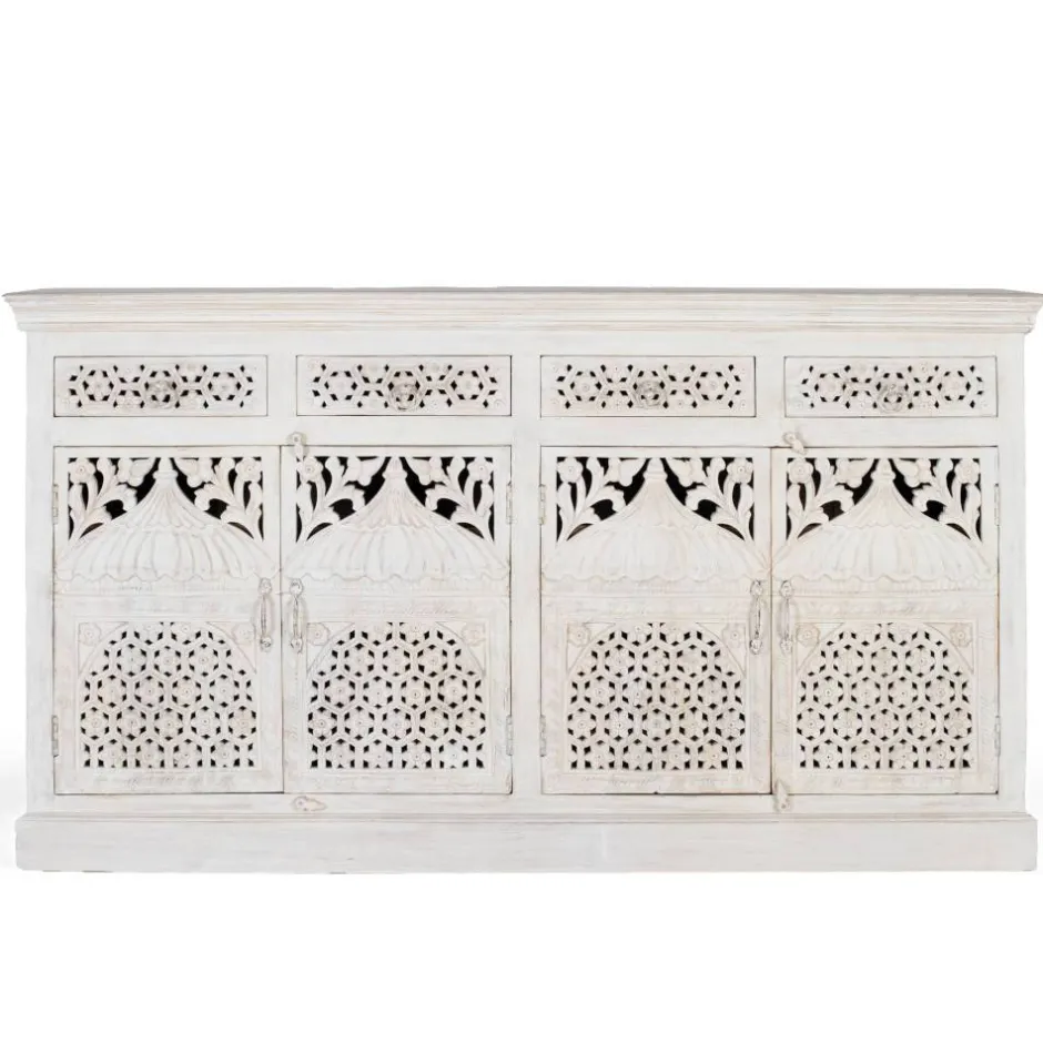 White Wash Sideboard im orientalischen Stil - Capo^Wohnen Hot