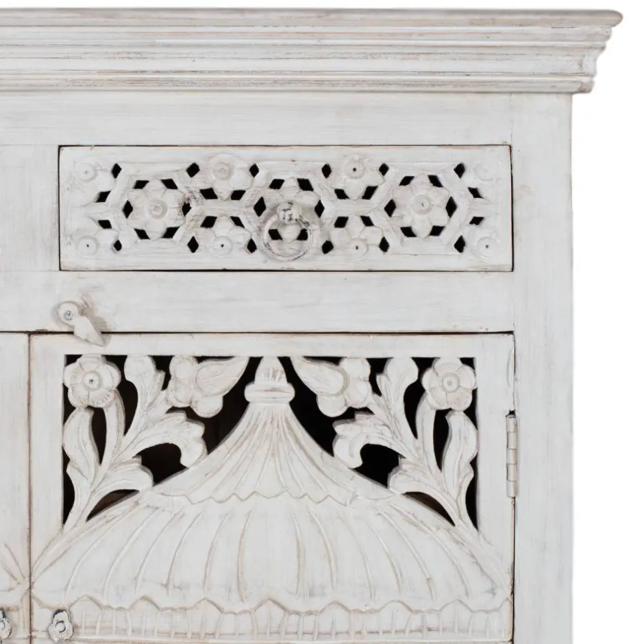 White Wash Sideboard im orientalischen Stil - Capo^Wohnen Hot