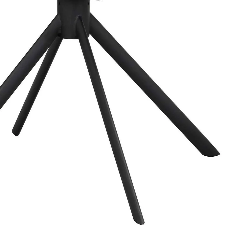 Wohnen White Wash Tisch & Lederstühle - Senatau (siebenteilig)