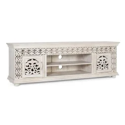 White Wash TV Lowboard - dekoratives Design - Snake^Wohnen Sale