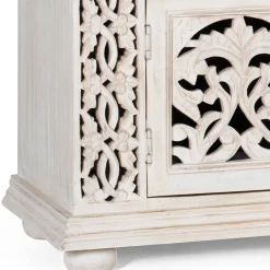 White Wash TV Lowboard - dekoratives Design - Snake^Wohnen Sale