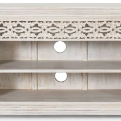 White Wash TV Lowboard - dekoratives Design - Snake^Wohnen Sale