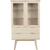 White Wash Vitrine im Skandi Design - Pessoa^Wohnen Hot
