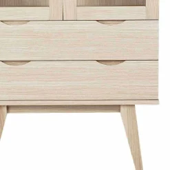 White Wash Vitrine im Skandi Design - Pessoa^Wohnen Hot