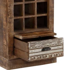 White Wash Weinregal im Vintage Look - Paola^Wohnen Hot