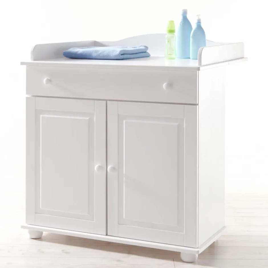 Wickeltisch Narcisso in Weiß^Wohnen Sale