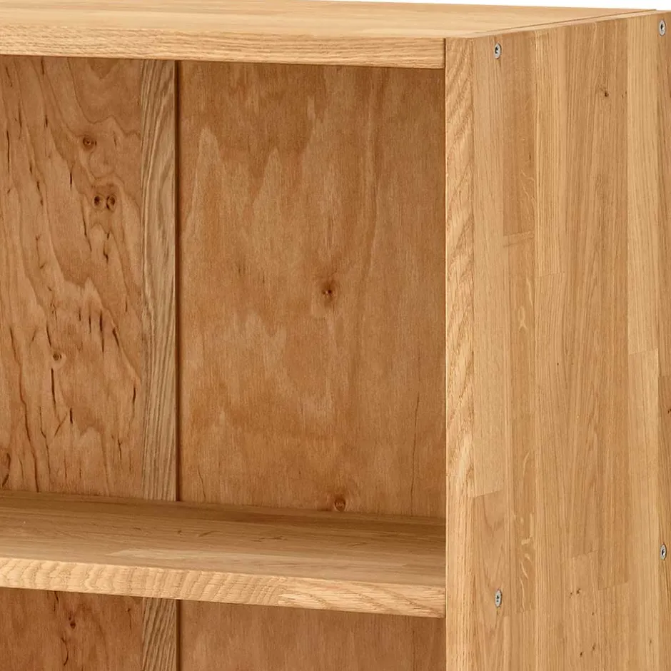 Wildeiche Aktenregal aus Massivholz - Rosenna^Wohnen Best