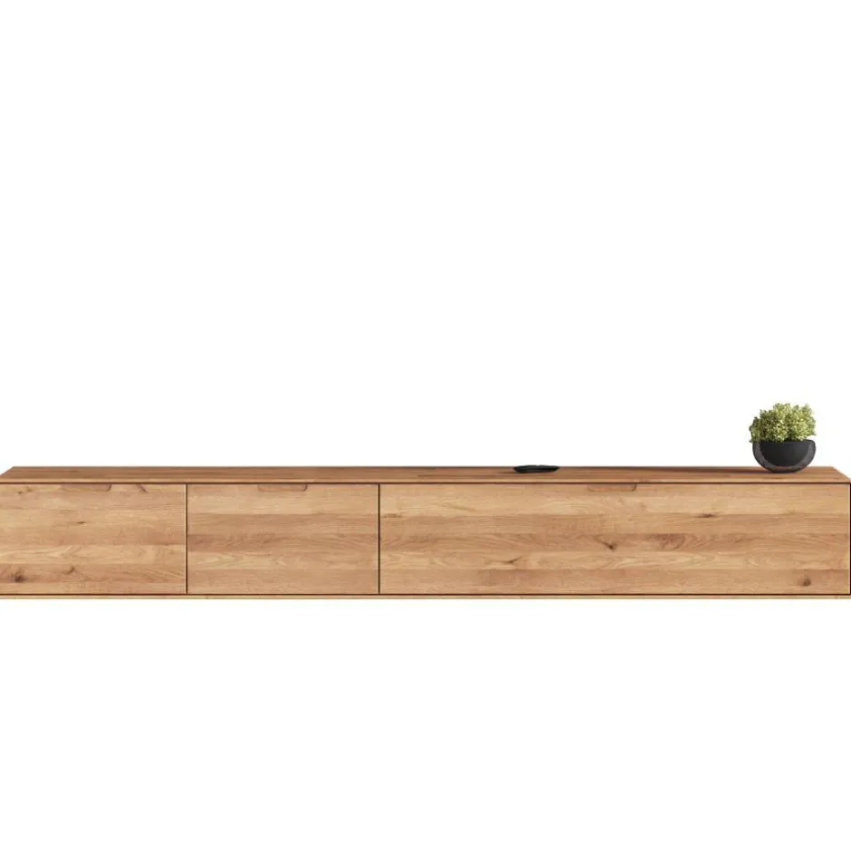 Wildeiche Anbauwand Möbelset - Holiday (zweiteilig)^Wohnen Clearance