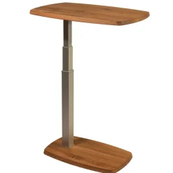 Wildeiche Beistelltisch auf Rollen - Jelka^Wohnen Online