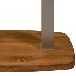 Wildeiche Beistelltisch auf Rollen - Jelka^Wohnen Online