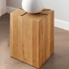 Wohnen Wildeiche Beistelltisch in Blockform - Acapella