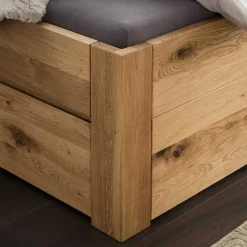 Wohnen Wildeiche Bettanlage mit Stauraum - Zennian (dreiteilig)